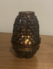 Very Rare Vintage Fairy Light Candle Lamp plum Passion 4 5   