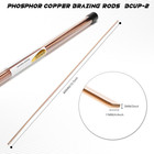 Copper Phosphorus Brazing Rod hvac Brazing Rod length 15 7in  30pcs  suitable Fo