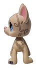 Hasbro Lps Littlest Pet Shop Great Dane No Number   Deco Uncolored Floral