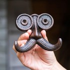Cast Iron Hook  Heavy Duty Vintage Cast Iron Hook For Hanging  Art Decorative An