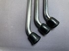 Set Of 3 Vintage 16  Floor Tom Legs - Good Clean Useable Condition