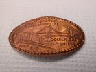 Pressed Penny Souvenir Elongated Coin San Francisco Most Loved City Golden Gate