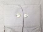  95 Van Heusen Men Regular-fit Off-white Long-sleeve Button Dress Shirt 17 32 33