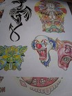14 Sheets Tattoo 53  Prints Mad Viking Unsigned