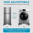 Furniture Dolly Adjustable Mini Fridge Stand With Wheels Washing Machine Stand M
