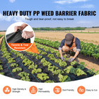Weed Barrier Landscape Fabric 13 108ft 5oz Geotextile Weed Control Mat