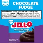 Jell-o Chocolate Fudge Zero Sugar Instant Reduced 1 4 Ounce  pack Of 1   Blue