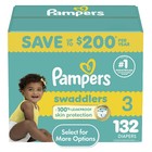 New Pampers Swaddlers Baby Diapers Size 3  132 Count Freeshipping