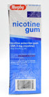Rugby Nicotine Gum Sugar Free Original Flavor 2mg  110 Pcs  Exp  05 2028
