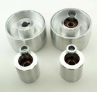 Belt Grinder 2x72 Wheel Set Knife Grinder 4  Drive 5 8  Bore 4  Track 2  Idler 