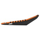 2023-2025 Ktm Sx-sxf 125-450 Seat Cover Black Side orange Top black Rib 352 Logo