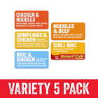  5 Pack  Hormel Compleats Protein Variety Pack Microwave Meals