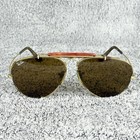 Vintage B l Ray-ban Sunglasses Tortuga Outdoorsman Aviator Gold Pilot