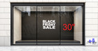 Black Friday Sale Store Window Vinyl Sign Decal Business Promo Display