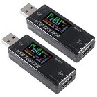 8-in-1 Usb Tester Voltage And Current Tester 10v 3a Capacity - Black - 2 Black
