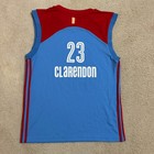 Atlanta Dream Adidas Layshia Clarendon Jersey Women s Medium Blue  23 Wnba Nwt