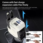 4 Ports Usb Super Fast Car Charger Adapter For Iphone Samsung Android Cell Phone