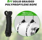 12pcs 1 8  Kayak Tie Downs Rope Canoe Bow And Stern Tie Down Straps Adjustabl   