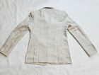 Kids Linen Blend Blazer Jacket Formal Wedding Easter Suit Coat Boys Light Blue
