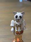 Halloween White Cat Wooden Push Puppet Perfect Condition 4 5    Tall