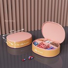 Weekly Pill Organizer Case 6 Grid Portable Travel Medicine Box Tablet Holder