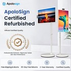 Apolosign 32  Uhd 4k Smart Portable Tv Touch Screen Roll Monitor  refurbished 