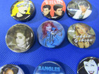 12 80 s Band Buttons Madonna New Kids Jackson Blonde Wham Prince Duran Lauper C2