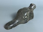 Vintage 1960 s Soapstone Carving Beaver Inuit Carved Stone  Signed Dimu