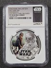      2017 Niue 1 Oz Silver Star Wars Chewbacca Colorized Proof Coin Ngc Pf 70 Er