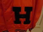 Vintage Pla-jac Dunbrooke Usa Bomber Letter Jacket Mens Xxl 52 54 Herrin Tigers