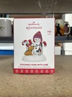 2017 Hallmark Stockings Hung With Care Magic Christmas Ornament - Snowman   Dog