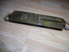 See Front   Back Condition Antique Brass Penn Scale 100lb Dairy Farm Store Scale