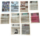 Lot Of 10 Vintage Doctor Who Whovian Times Fan Magazines  1983 - 1986 