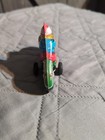 Vintage Tin Litho Metal 3 5    Motorcycle Friction Toy Japan 