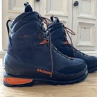 Salomon Super Mountain 9 Boots Men   s Size 11 5 Ice Climbing Mountaineering Black