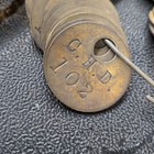 Lot Antique Vintage Chd Tool Tags Coal Mine Miner Numbered In Sequence 102 - 140