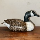 Absolutely Exquisite Vintage Hand Carved And Painted Wooden Duck