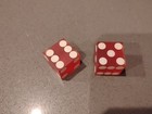 Pair Of Vintage Las Vegas Landmark Hotle And Casino Dice Pink