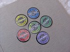 Lot Of 6 Vintage Sex Wax Mr Zog s Sticker Decal Surfboard Surfing 3cm Mini