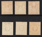 1936-48 Gb Kgvi Sg476-78c Set Very Lightly Mounted Mint   hx1 