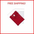 100 Pcs 9x12 Inch Shirt Bag Clear Self Seal Cellophane Plastic Bags For Clothes