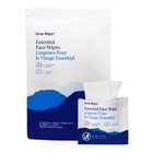 Natural Biodegradable Face Wipes   Cruelty-free Cleansing   Exfoliating   20 Ind