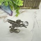 Spoontiques Pewter Pegasus With Glass Crystal Ball Winged Horse 2    Tall