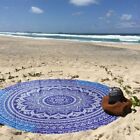 Mandala Big Hippie Beach Throw Towel Round Boho Mat Tapestry Wall Hanging Decor