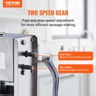 Vevor Manual Sausage Stuffer 7 L Vertical Sausage Machine 304 Stainless Steel