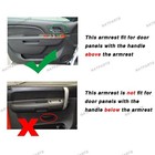 Front Driver Left Side Door Armrest Handle For 10-14 Select Chevrolet gmc Models