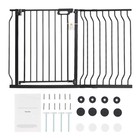 Extra Wide Baby Gate 29 5-46 4 In  30 In Tall  Auto Close Walk Thru Pet Gate