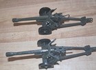 Lot Of 2 Britains Ltd  Ww2 Pak 38 German Field Gun Vintage 1973 Military Diecast