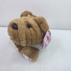 Vintage Swibco 1994 Puffkins Bosley The Bulldog Plush Toy Stuffed Animal W  Tags