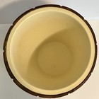 Mcm Vermillion Walnut Ice Bucket With Lid 11    Tall